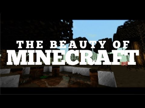 THE BEAUTY OF MINECRAFT.