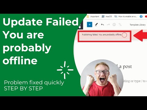 Updating Failed. you