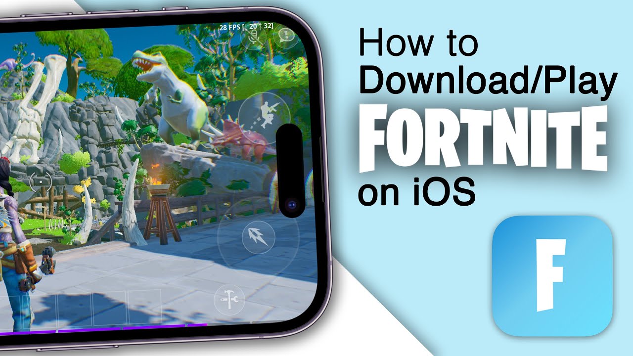 How to Play Fortnite on iOS! [Best Method]