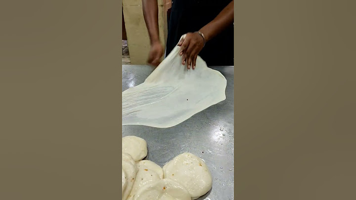 How to make spongy parotta & How to spread & fold                             #parotta #trending