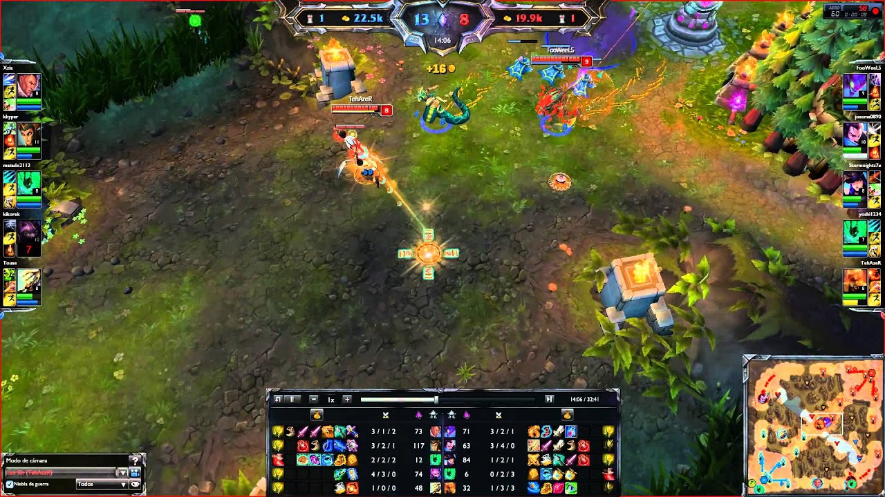 Clean Lee Sin play | TehAzeR | League of Legends