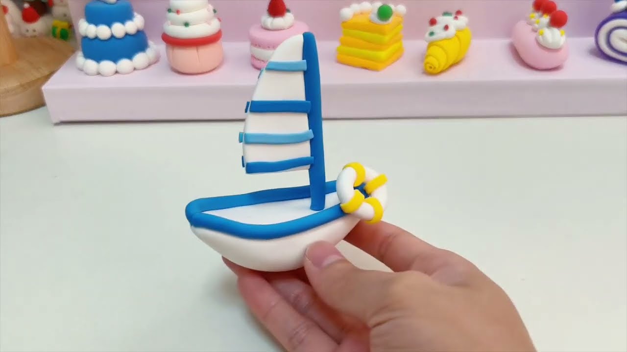 How to Make a Boat with Air Dry Clay – Fun & Easy DIY Craft for Kids and Beginners!