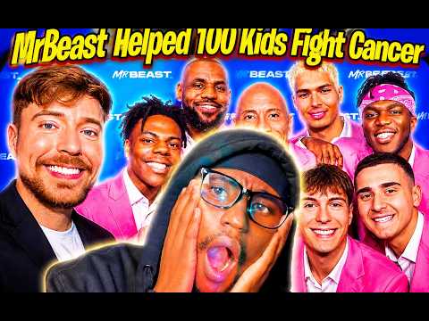 MrBeast Helped 100 Kids Fight Cancer (Reaction)