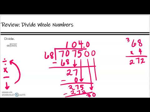2.10 Divide a decimal by a whole number