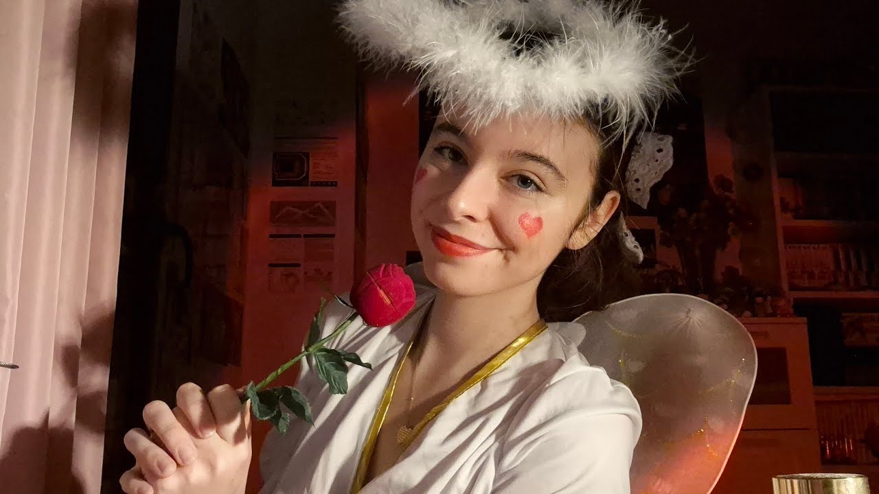 ASMR Cupid comforts you for valentine's day ❤️ 