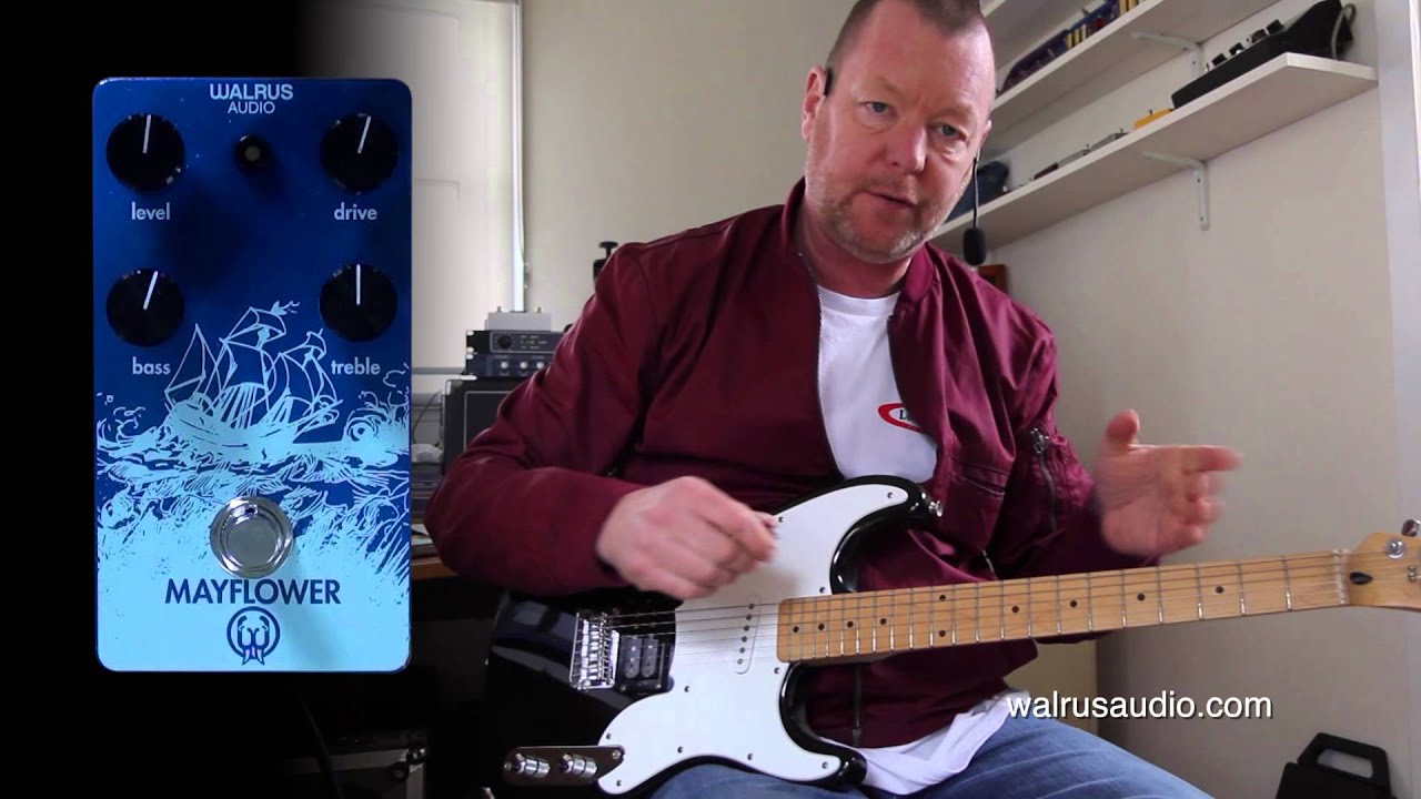 Walrus Audio: MAYFLOWER OD (with Descent Reverb) - Demo - YouTube