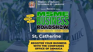 Register Your Business with The Companies Office of Jamaica | 2025 MSME Business Roadshow