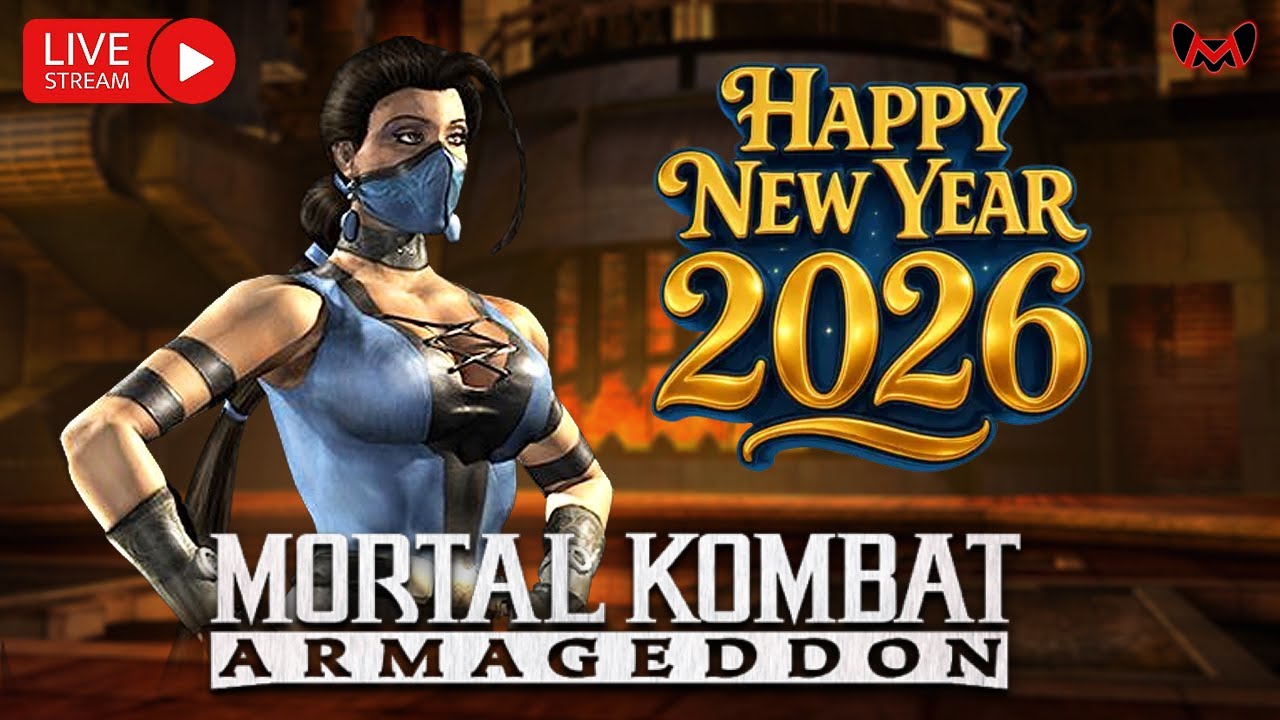 MK Armageddon | Kitana Arcade Hard Mode (New Year Stream)
