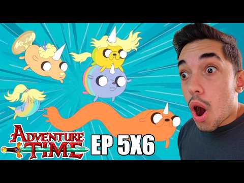 JAKE O PAI / HORA DE AVENTURA EP 5X6 REACT