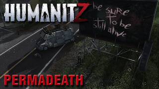 NIGHTMARE Permadeath HumanitZ - | Zombie Survival Sandbox @5hizzle
