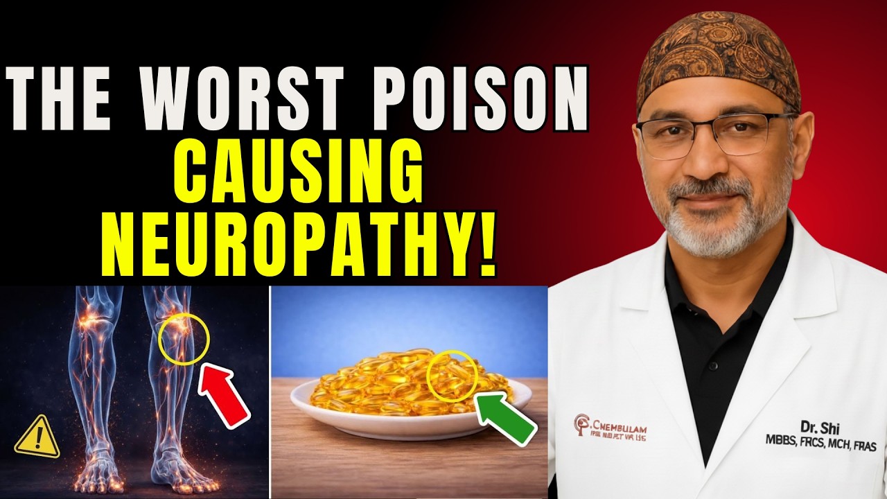 Doctor Alert: The Worst Poison Destroying Your Nerves and Causing Neuropathy | Senior Health Tips