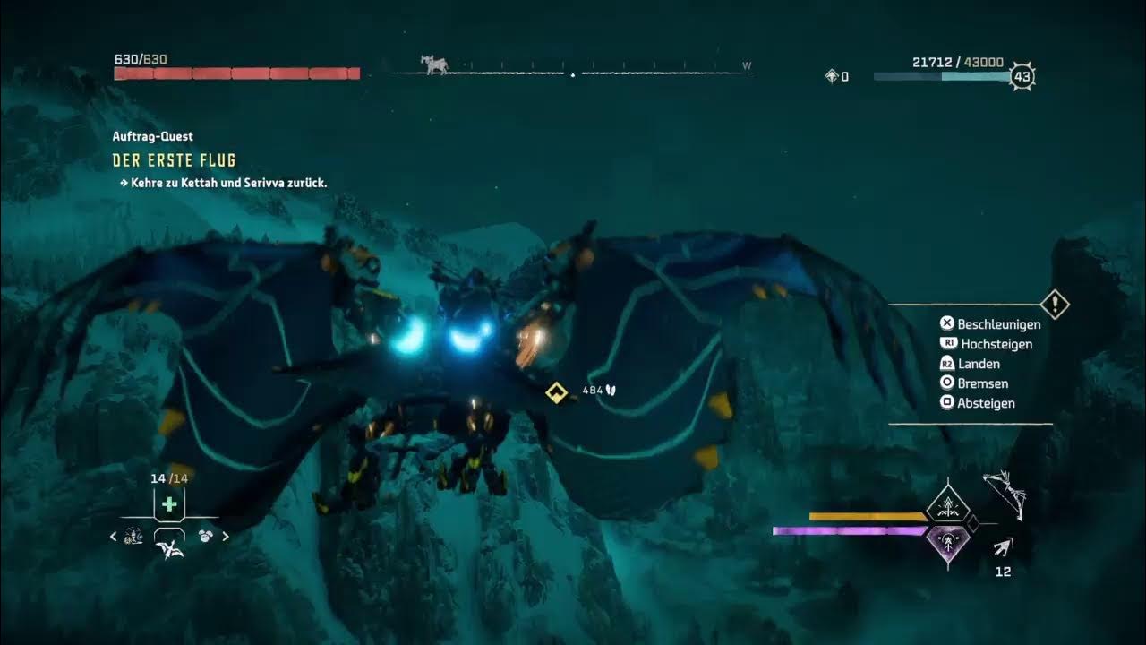 Horizon Forbidden West Der Erste Flug Quest Horizont Forbidden West Quest(Der erste Flug) {Deutsch} - YouTube