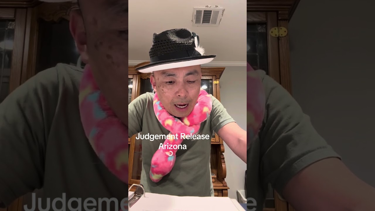 Judgement release for Arizona