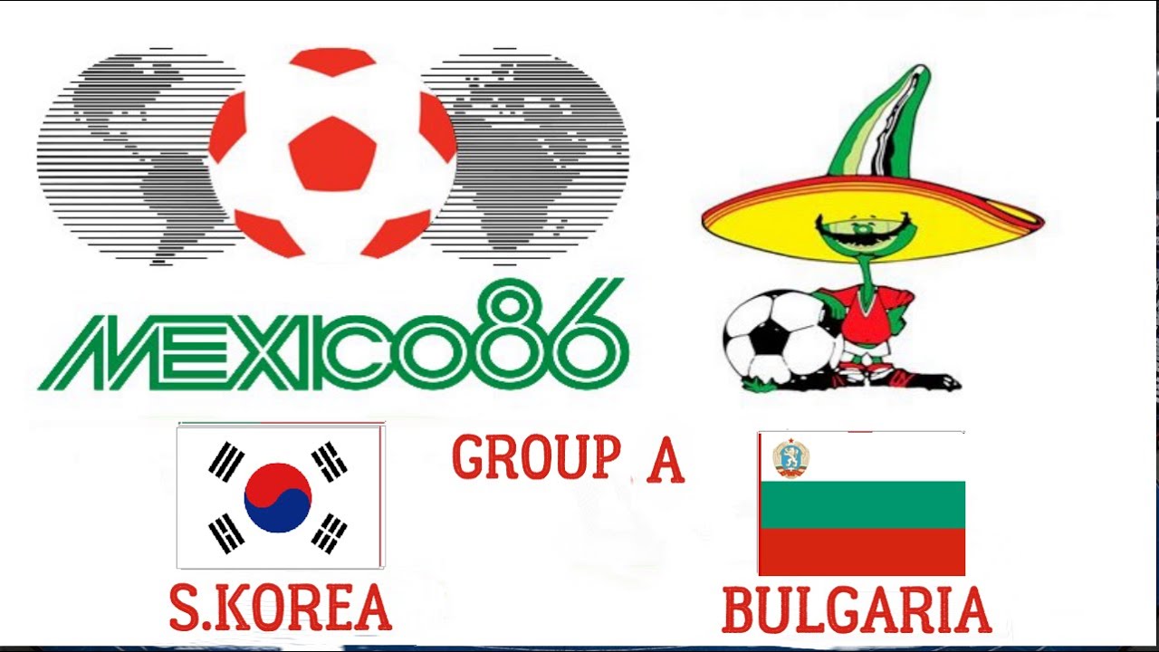 MEXICO1986 FIFA WORID CUP S.KOREA
