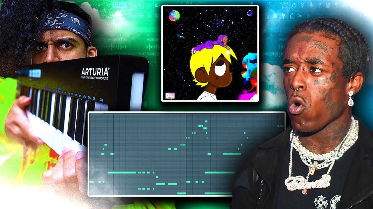 Virtual Melodies Lil Uzi X TyFontaine Tutorial !! | FL Studio 20 Tutorial