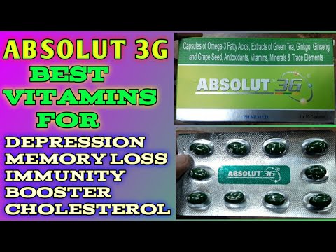 Absolut 3g Capsule Full Review In Hindi Immunity Booster Sexual Problem Memory Loss Ldl Youtube