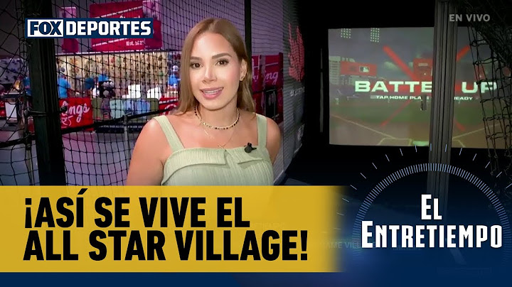 😍🎉 ¡Así se vive el ALL STAR VILLAGE desde Atlanta! Michelle Liendo nos muestra | El Entretiempo