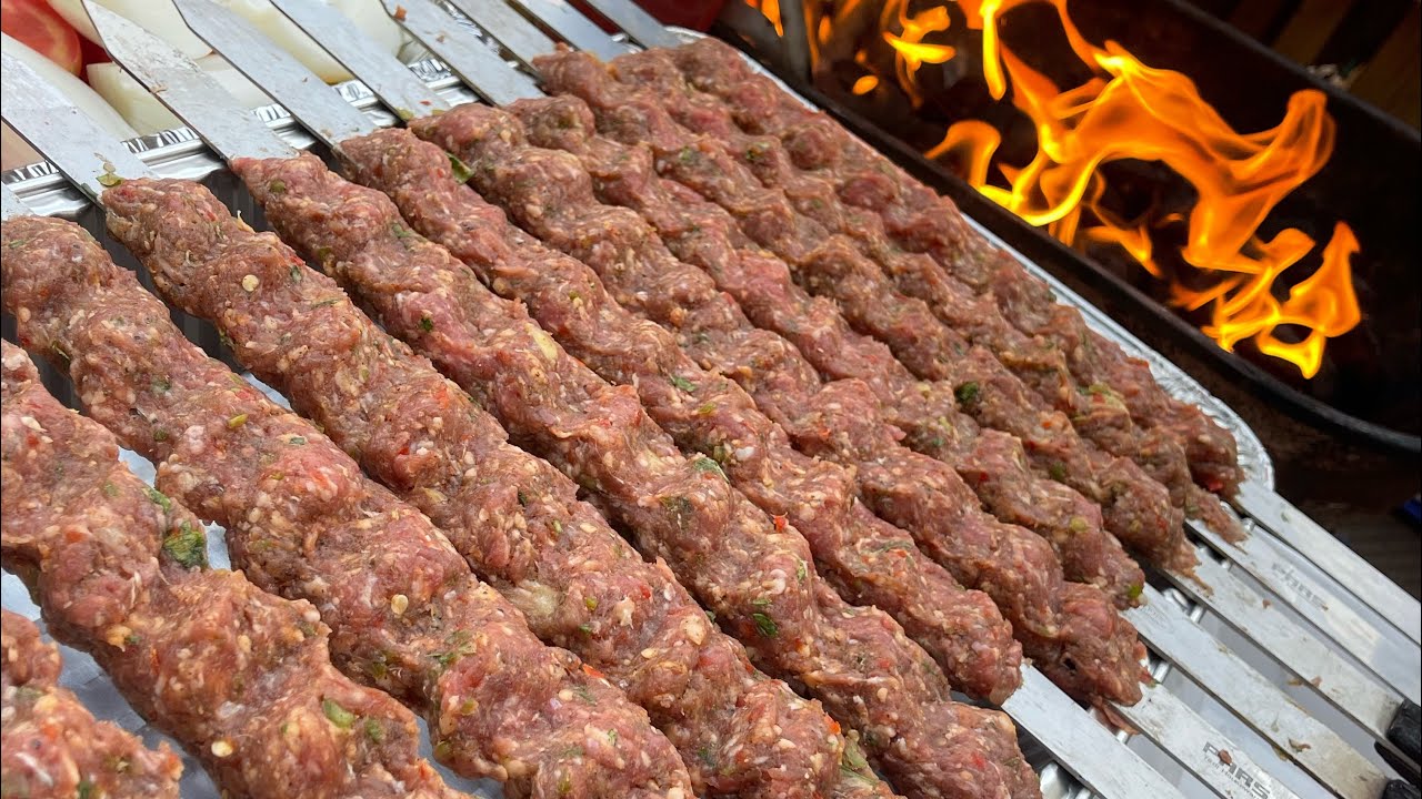 Adana Kabob Turkish ground Beef Kebab kobideh YouTube