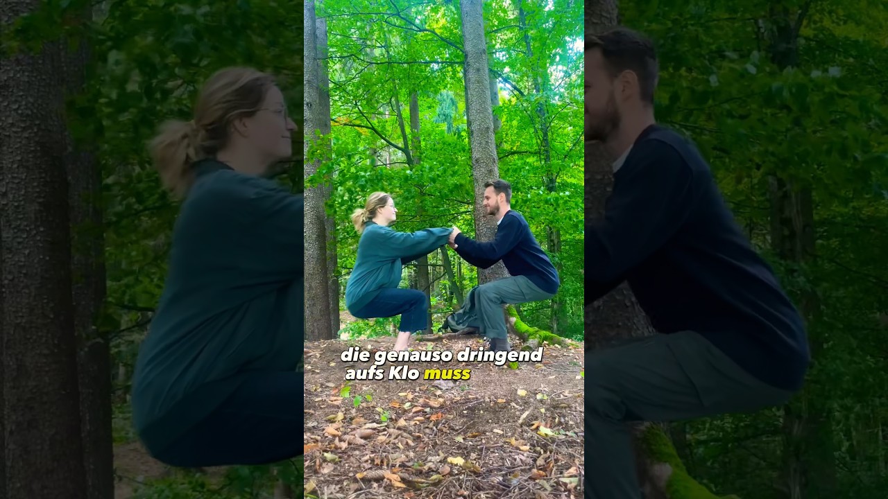 4 Arten dein großes Geschäft im Wald zu verrichten💩😱 