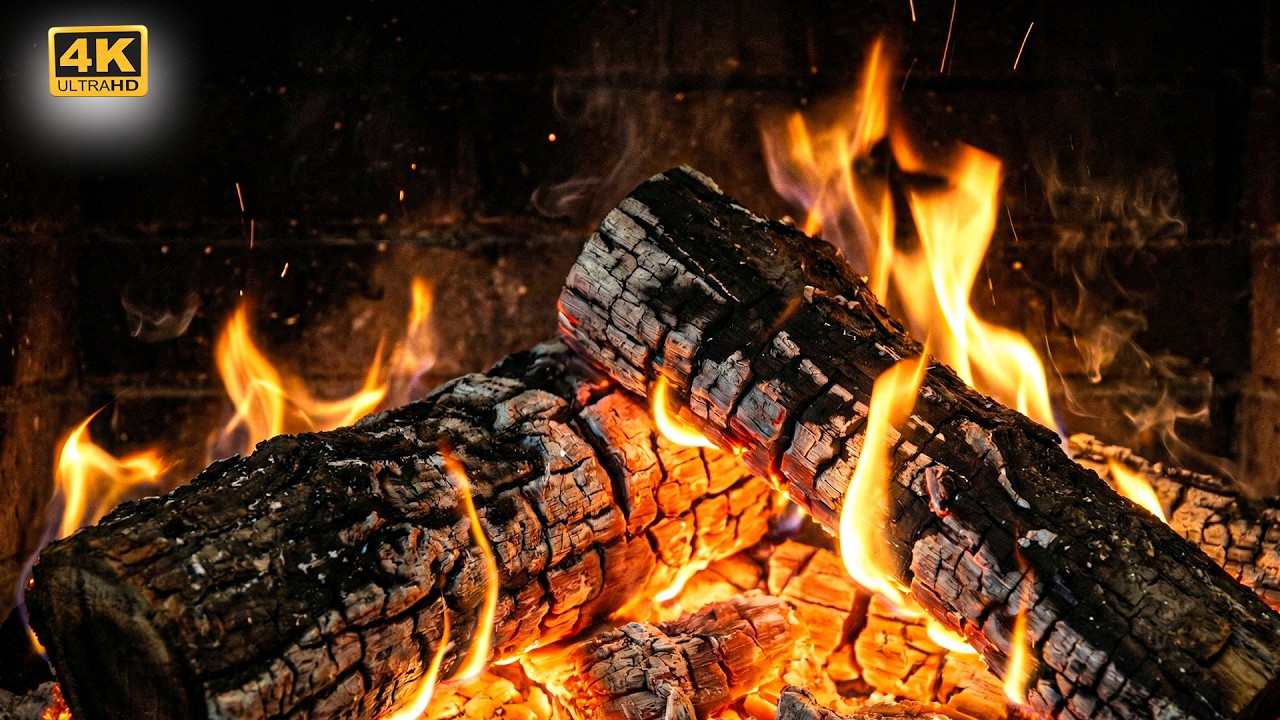 Melt Away Stress with These Calming Fireplace Sounds