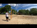 My first volleyball competition, game № 2 (set №3)