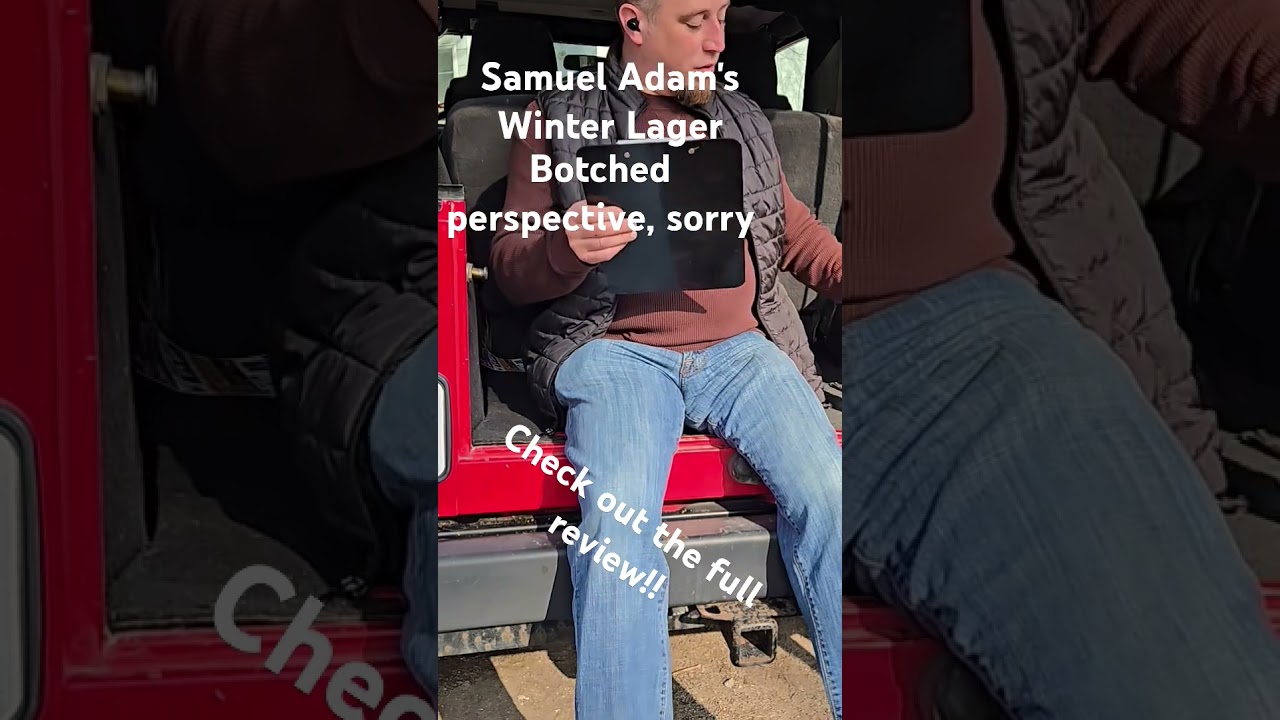 Samuel Adams Winter Lager 5.6% ABV 