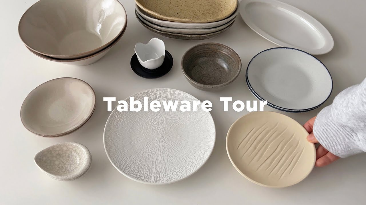 그릇 커트러리 컵 소개 🥣🍴🥛