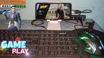 BGMi Play With Mouse And Keyboard Use Panda Mouse Pro Keymapping Gameplay 2022