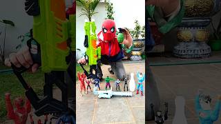 grenade vs 2 Big Gun and testing #nerf #toyguns #shorts