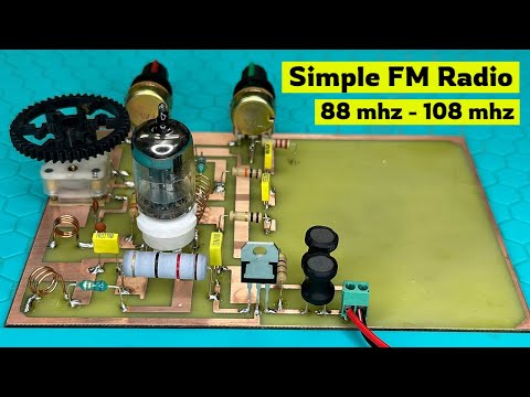 Make A Simple FM Radio Receives All International Radio Stations 