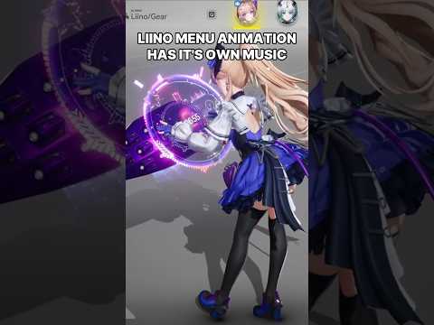 Liino Menu Animations Has It's Own Music! #arknightsendfield