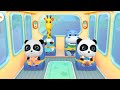 Bayi Panda Bus Sekolah Panda Babybus