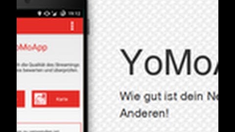 YoMoApp - Performance Monitoring of Mobile Networks