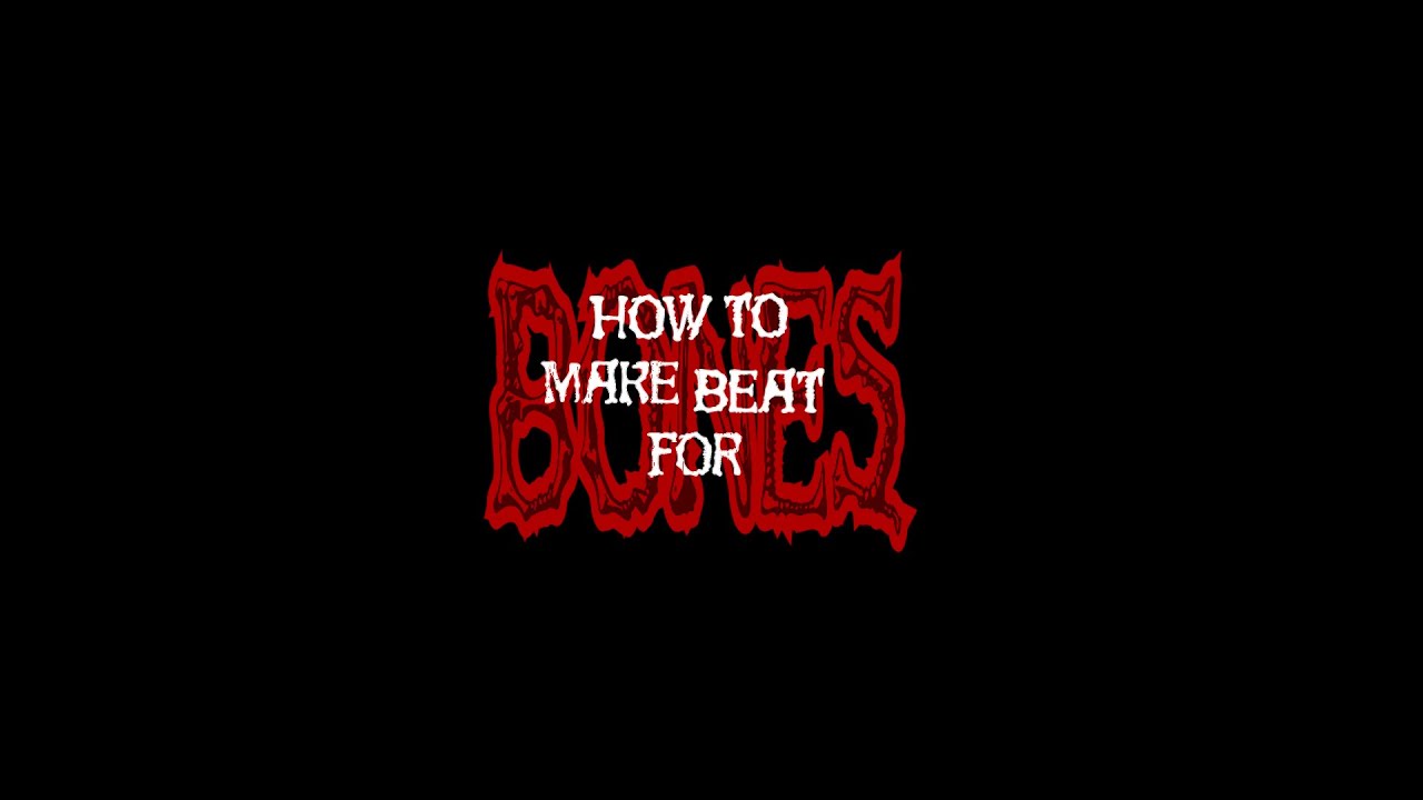 How To Make Beat for BONES (@estheticgloom)