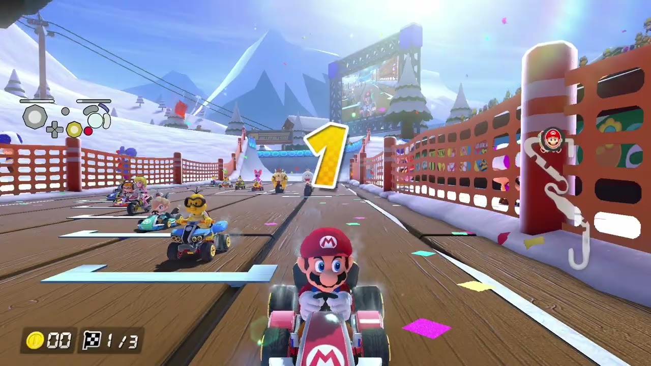 Mario Kart 8 Deluxe Fruit Cup 150cc (Triple Star Rank)