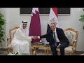 Prime Minister and Minister of Foreign Affairs Meets Egyptian Prime Minister
