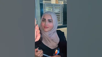 هدى عادل بالحجاب ويوسف مازن يكلها طالعه تخبلين ماعرفتج ستوريات 