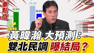 蔣萬安民調五個月內從領先28%翻轉落後,黃暐瀚拆解藍營隱性表態與黃珊珊選民流向