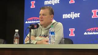 Brad Underwood post-game vs. Michigan State