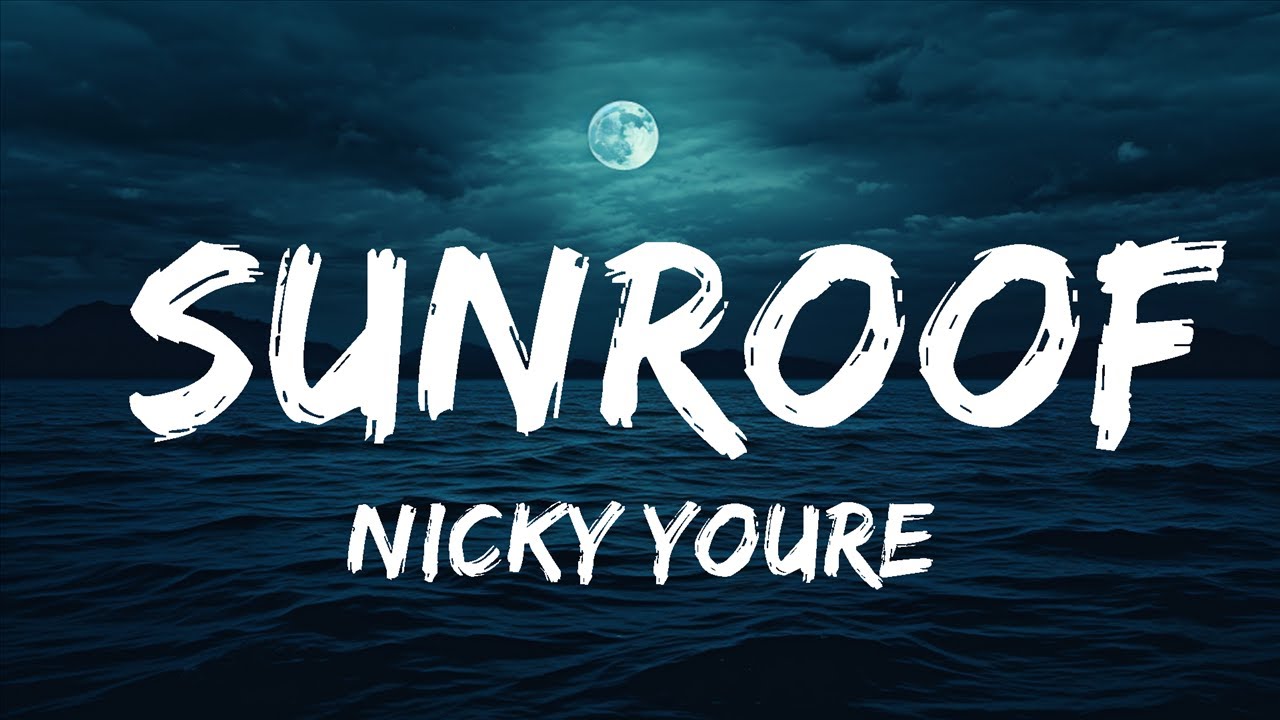 Nicky Youre Sunroof (Lyrics) ft. dazy lyrics Zee Music YouTube