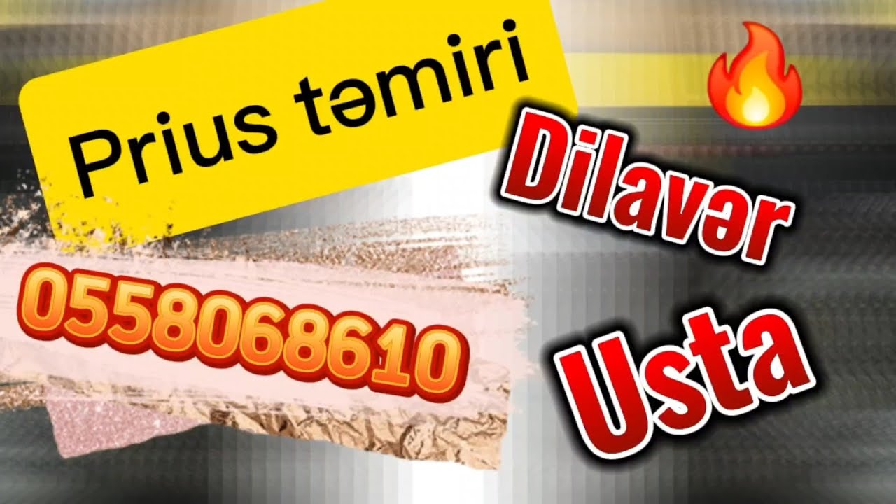 Prius təmiri. ABS necə dəyişilməlidir. 0558068610