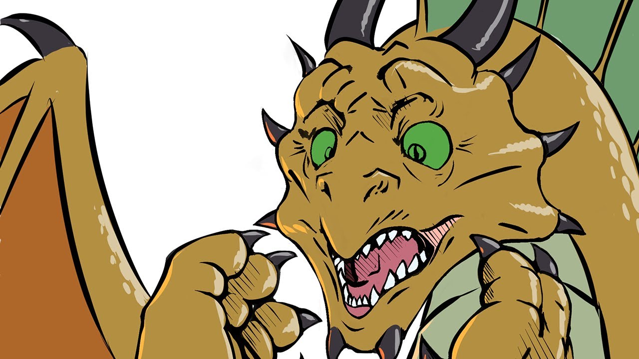 when the bard seduces a dragon | comic by DoodlePoodle