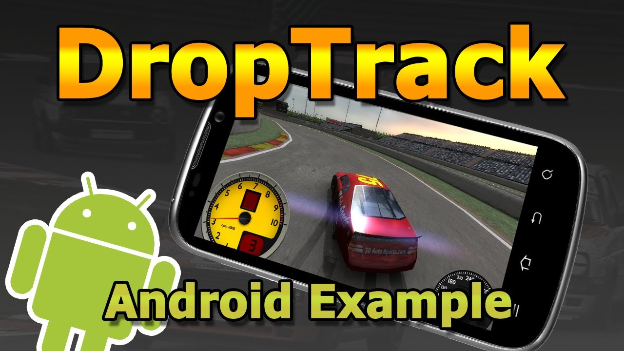DropTrack Pack, working on the Android. YouTube