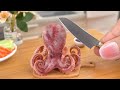 世界最小たこ焼きを作って食べる | 食べるミニチュア料理 | Miniature Takoyaki Recipe