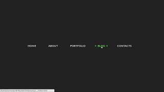 CSS3 Menu Hover Effect Prototype 5 | Меню с эффектом при наведении Прототип 5
