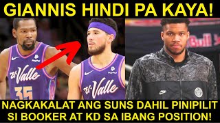 PINIPILIT kasi si KD at Booker Maging PF at PG | Giannis Hindi pa MAKATAKBO!