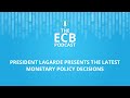 President lagarde presents the latest monetary policy decisions  11 april 2024