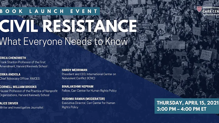 Civil Resistance: What Everyone Needs to Know by E...