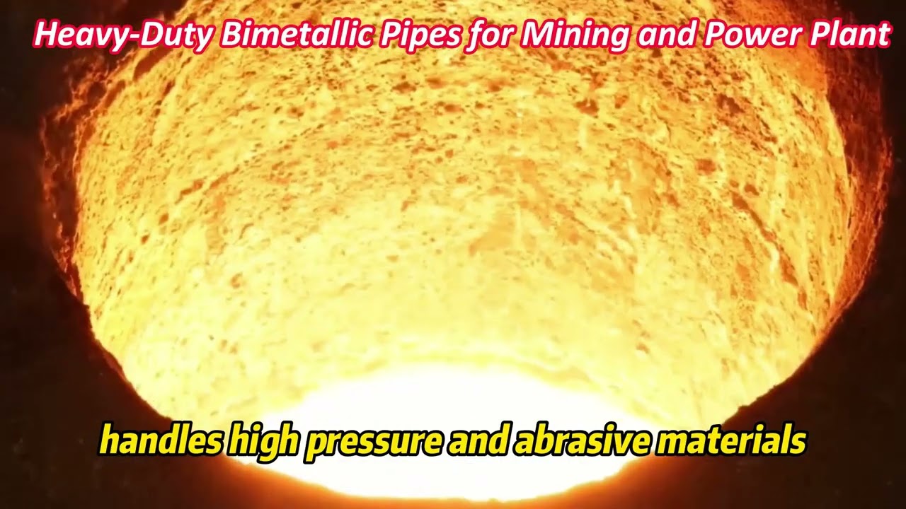 Factory-Direct Wear-Resistant Industrial Pipes & Materials: Bimetallic Pipes & High-Chromium Alloy M