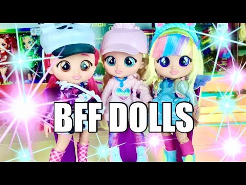 Reviewing 3 BFF dolls!! (BFF CRYBABIES DOLL REVIEW: Dotty, Stella and